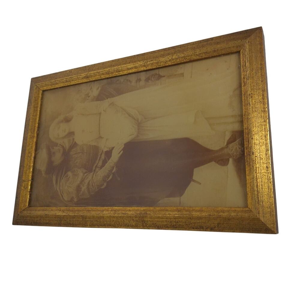 Vintage C.E. Perugini The First Spoken Words of Love Photograph Framed - Picture 6 of 6